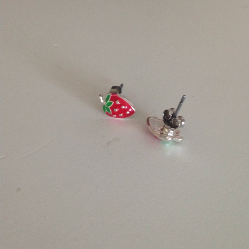 Strawberry earrings